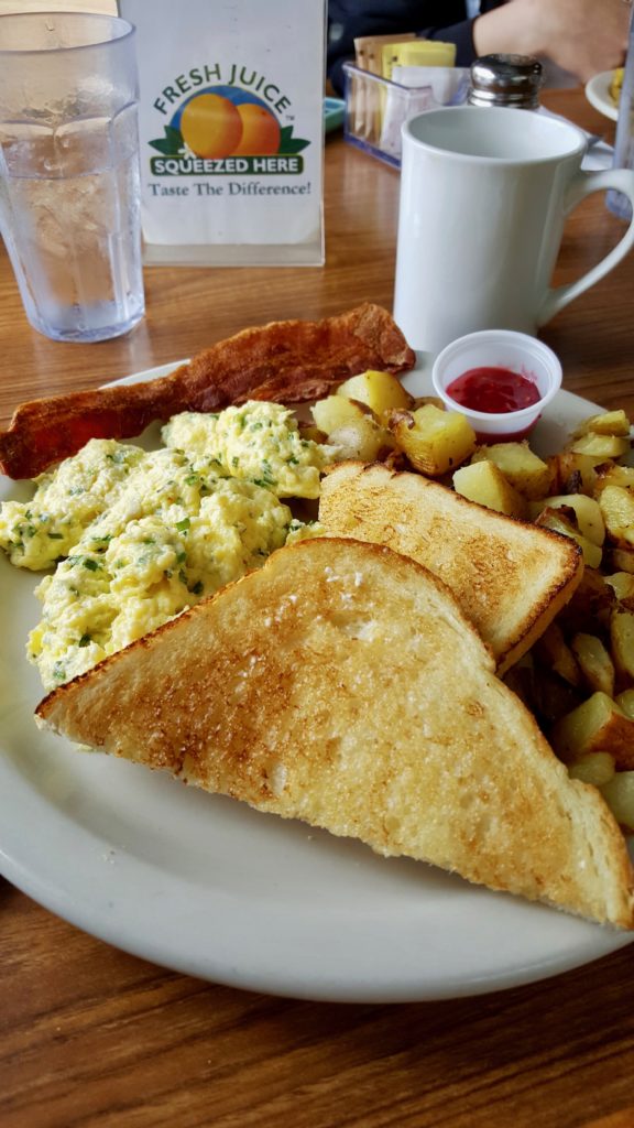 Yummy breakfast in Washington