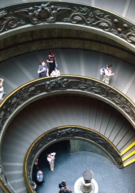 Da Vinci Staircase in the Vatican